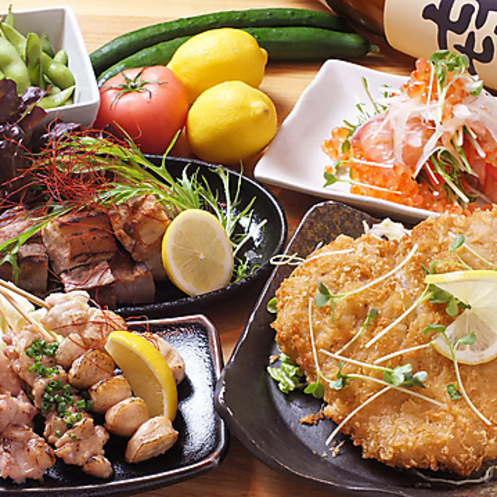 心行くまでお料理が楽しめる食べ放題コースや宴会コースご用意◎シーンに合わせてご利用ください♪