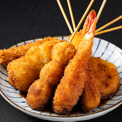 串揚げ盛り合わせ4種