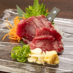 国産馬赤身刺身