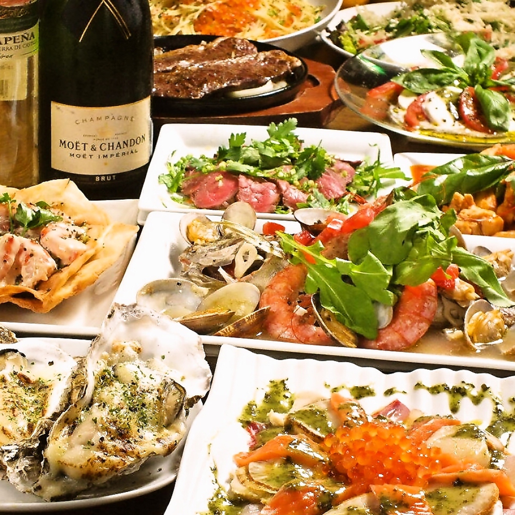 3時間飲み放題付7品が1980円～★人数やご予算、時間帯によってお客様にベストなプランをご提案！