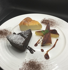 ドルチェの盛り合わせ