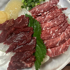 馬刺し2種