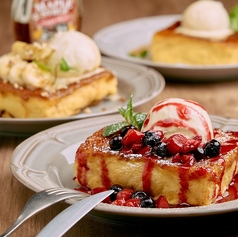 とろける食感のフレンチトースト