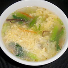 野菜玉子スープ