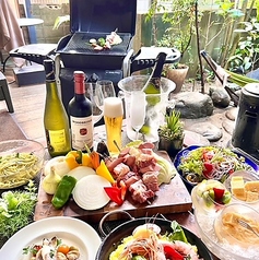チャーリーズ ベジタブル CHARLIE'S VEGETABLE with petit creriseのコース写真