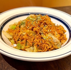 レタスのネパール焼きめし(バスマティライス)