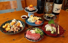 琉球海鮮 すし 浜焼 もんじゃ ほろろのコース写真