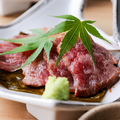 料理メニュー写真&nbsp;氷見牛昆布締め