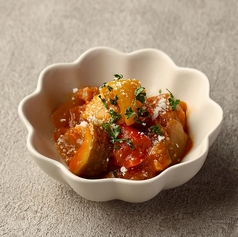 季節野菜のカポナータ