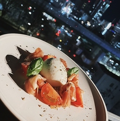 生ハムとトマトのブラッター