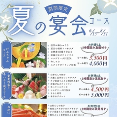 宮代町酒場 げんちゃん 東武動物公園のコース写真