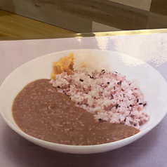 キーマカレー　サラダドリンクセット