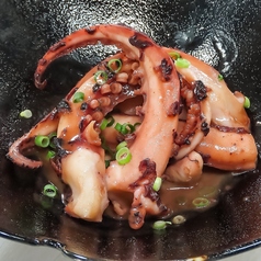 イカゲソバター醤油炒め