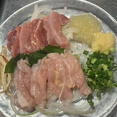 鳥刺し2種