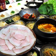 韓国酒場 ゆずり葉のコース写真