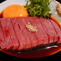 料理メニュー写真&nbsp;黒毛和牛ハツ刺し