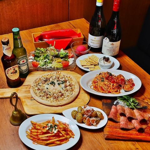 チーズを中心とした見て楽しい・食べて美味しいをご提供。特別感を感じさせてくれる