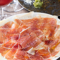 料理メニュー写真&nbsp;スペイン産生ハムスライス~原木ハモンセラーノ~