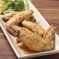 料理メニュー写真&nbsp;手羽先揚げ(タレ・塩) 二本