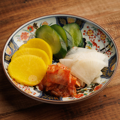 漬物盛り合わせ