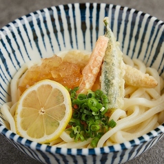 夏野菜の冷やしうどん