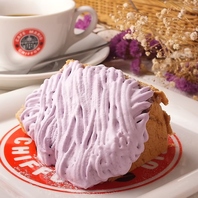 <毎日朝焼き>プレミアムシフォン季節限定☆紫いも