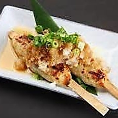 <自家製つくね> おろしポン酢