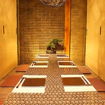 落ち着いた雰囲気の掘りごたつ個室もございます。ご家族のお食事・接待等ゆったりとお過ごし頂けます