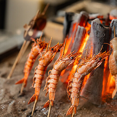 特大エビ串焼き ディルマヨネーズ 〈1本〉