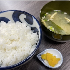 ご飯みそ汁セット