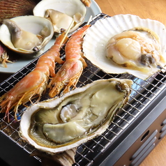 三陸浜焼のヤマヤのコース写真