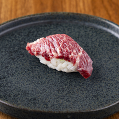 特上三枚バラ寿司1貫(炙りも可)