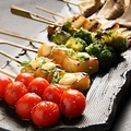 料理メニュー写真&nbsp;野菜串盛り合わせ（5本）
