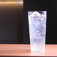 香り高い自家製レモンサワー