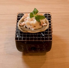 蟹味噌甲羅焼き