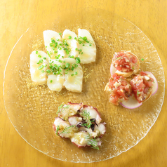 鮮魚のこだわりカルパッチョ