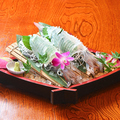 料理メニュー写真&nbsp;季節の活きイカ