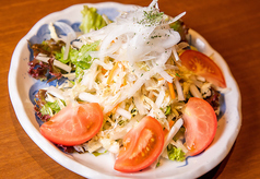 ●シャキシャキ野菜のサラダ【Fresh vegetable salad】