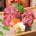 料理メニュー写真&nbsp;馬刺し霜降り