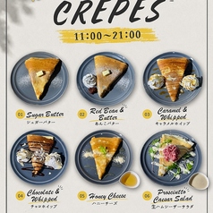 クレープもあります！