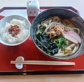 料理メニュー写真&nbsp;肉うどん/そば　セット