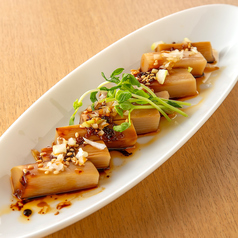 肉厚メンマのラー油和え