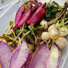 こだわりの新鮮な野菜