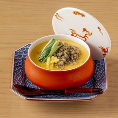 鶏出汁親子茶碗蒸し