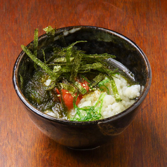 お茶漬け(ワサビ・梅・サケ)