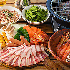 BBQにピッタリ！コースも！