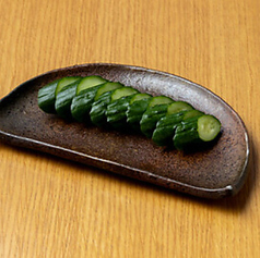 胡瓜の一本漬け
