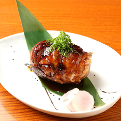京の漬物と和牛肉巻きおにぎり