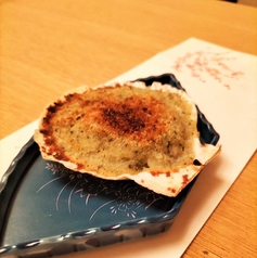 北海道産ホタテ焼ジェノバ風