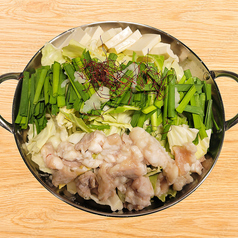 豚骨もつ鍋　豚骨スープ